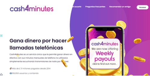 Cash4minutes pagina web